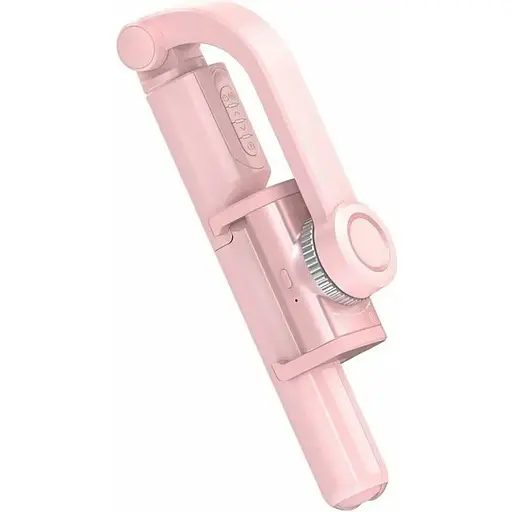 Монопод-трипод Baseus Lovely Uniaxial Bluetooth Folding Stand Selfie Stabilizer Pink - фото 1