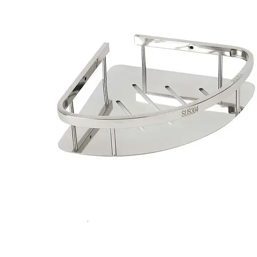 Поличка в ванну Platinum NESK2 (9713) Нержавіюча сталь - фото 1