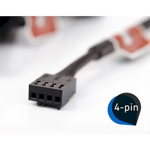 Вентилятор Noctua NF-S12B Redux-1200 PWM (NF-S12B Redux-1200 PWM) - фото 4