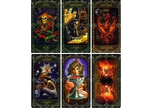 Карты Таро Fournier Алхимия (Tarot Alchemy of England) (ВР_КТА) - фото 9
