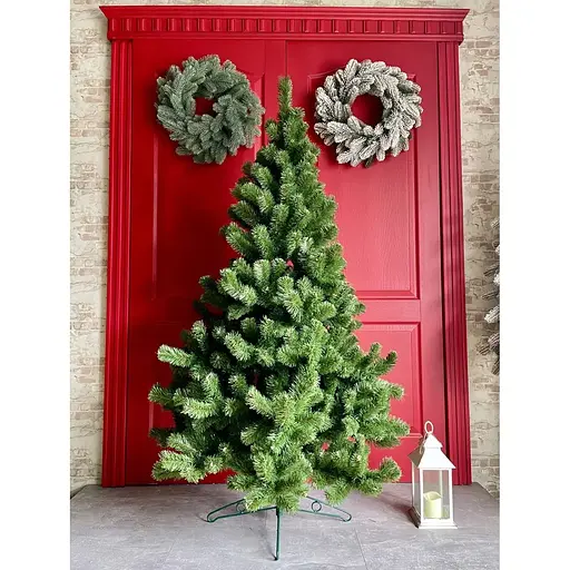 Елка искусственная Hvoya Lux пышная 160 см зеленая - фото 4