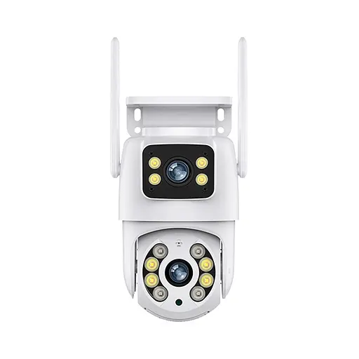 IP PTZ-видеокамера с WiFi 4Mp (2*2Mp) Light Vision VLC-9192WI/2C (Tuya) f=3.6mm+3.6mm, ИК+LED-подсветка, с микрофоном (75-00232) - фото 2