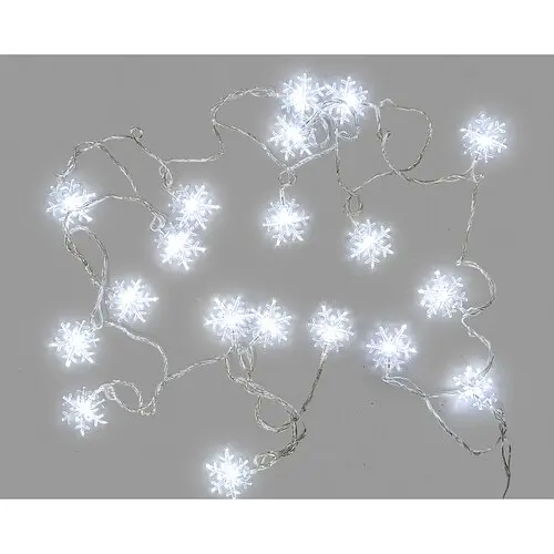 Гирлянда Снежинки электрическая - фото 2