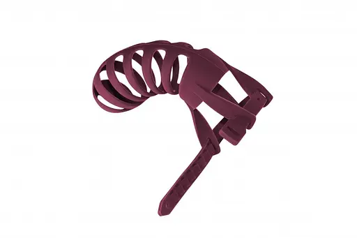 Пояс вірності для чоловіків Lola Games Holster Party Hard Romello 12.5 см (бордовий) - фото 2