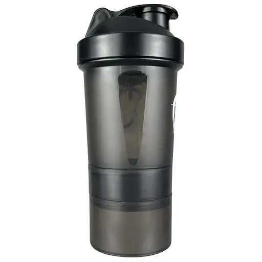 Шейкер Universal Nutrition Animal Smart Shaker (3-х компонентний), 600 мл - Black - фото 2