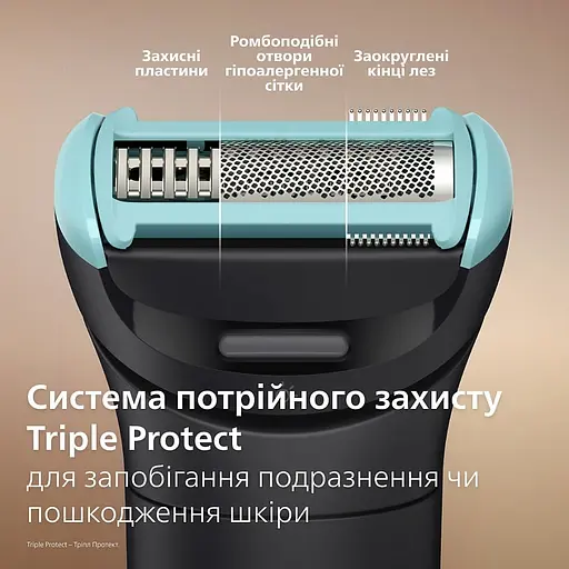 Сменная головка с сеткой Philips для бритвы для тела (BG2010/43) - фото 4