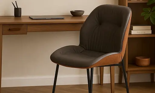 Стілець Девід сіро-рудий - фото 5