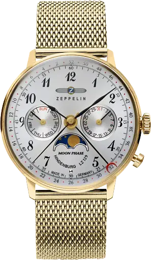 Часы Zeppelin LZ 129 Hindenburg Moonphase 7039M-1