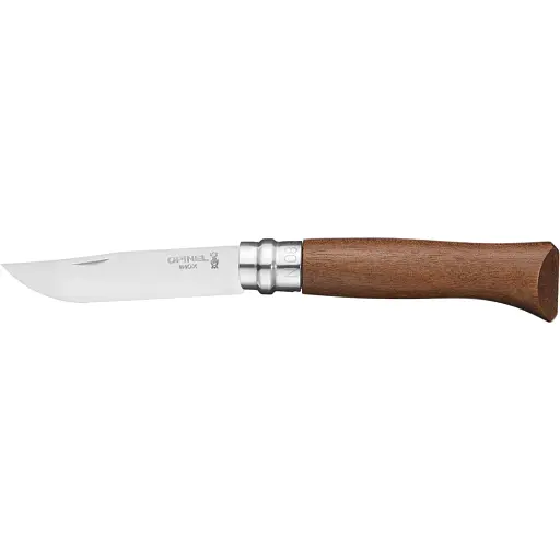Нож Opinel №8 VRI Inox. Рукоятка – орех