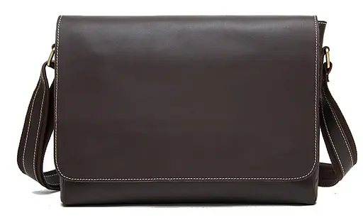 Чоловіча шкіряна сумка Vintage 34х25,5х5,5 см sum0012348 - фото 1