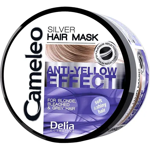 Маска для волос Delia Cosmetic Cameleo Silver Anti-Yellow Effect 200 мл - фото 1