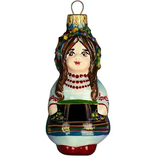 Ялинкова прикраса Різдвяні історії Подоляночка скло (4820001154849)