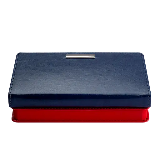 Ежедневник недатированный Buromax Salerno A6 искусственная кожа 336 страниц синий (BM.26030-02) - фото 5