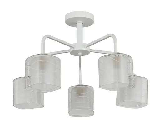 Стельовий світильник G 07469/5 білий - фото 2