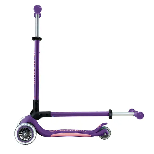 Самокат Globber Elite Lights колеса з підсвіткою 50 кг фіолетово-рожевий (439-603-3) - фото 12
