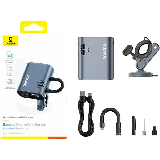 Автомобильный компрессор Baseus PrimeTrip Series (C11169000121-00) [131975] - фото 6