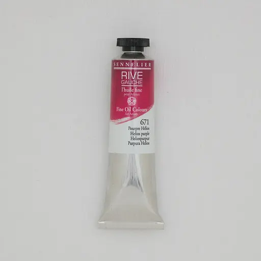 Масляная краска Rive gauche 40 мл, Гелиос пурпурный (Helios Purple)