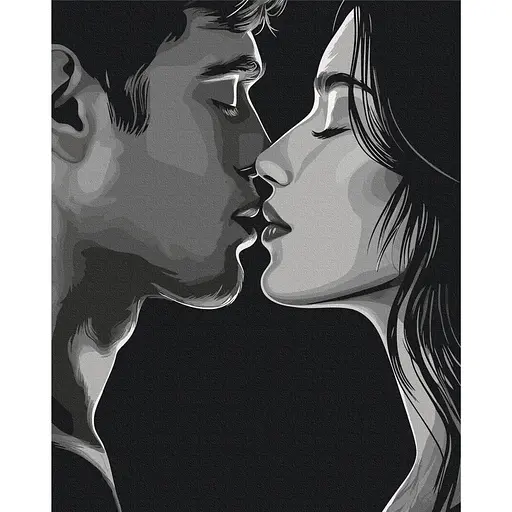 Картина за номерами на підрамнику Brushme Мить між подихами