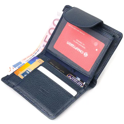 Кожаный женский кошелек Canpellini 10х13х1.5 см acs0025182 - фото 4