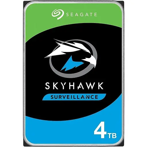 Жесткий диск Seagate SkyHawk 4 TB 3.5" SATAIII (ST4000VX016) - фото 1