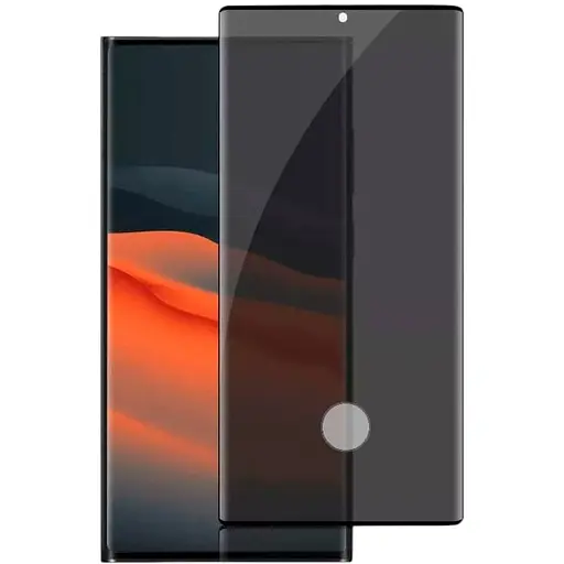 Защитное стекло DK для Samsung Note20 Ultra N985/N986 3D Антишпион Hole Full Glue 020553 black