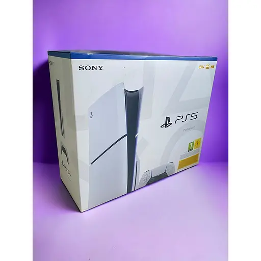 Игровая приставка Sony Playstation 5 Slim с дисководом + 1 джойстик PS5 для телевизора