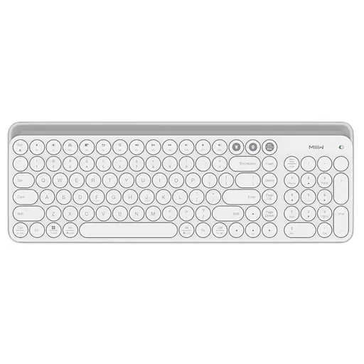 Безпроводова клавіатура Xiaomi MiiiW AIR85+ Bluetooth Dual Mode (MWBK01) White