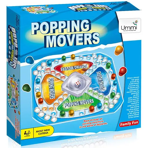 Настольная интерактивная игра Ummi 707-56 Popping Movers Game Blue - фото 5