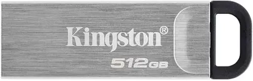 Флеш-накопичувач USB3.2 512GB Kingston DataTraveler Kyson Silver/Black (DTKN/512GB) - фото 1