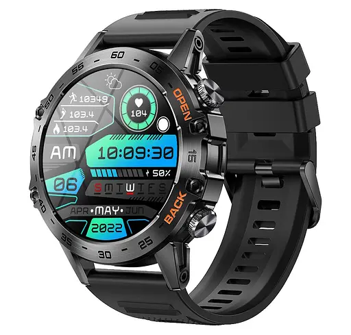 Смарт часы Smart Delta K52 Black Rubber, 2 ремешка