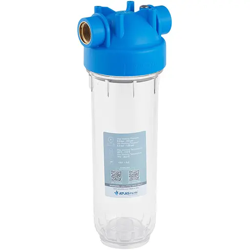 Фильтр-колба Atlas Filltri DP 10 Mono 3/4" OT TS Complete Housing RA1380401 (CV029892) - фото 1