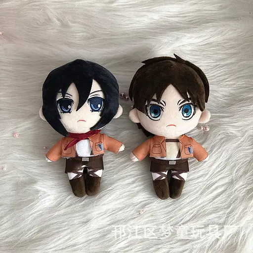 Мягкая игрушка Микаса Аккерман из аниме Атака Титанов attack on titan  - фото 2