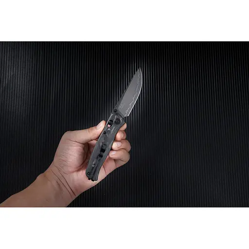 Нож складной SRM Medal 255L-FB2, черный - фото 7