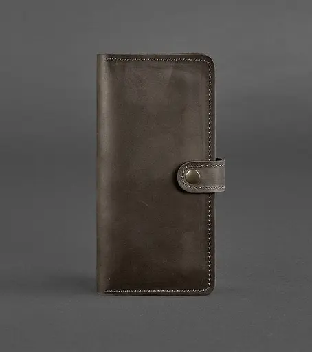 Кожаный портмоне 7.0 Темно-коричневый Crazy Horse - фото 1