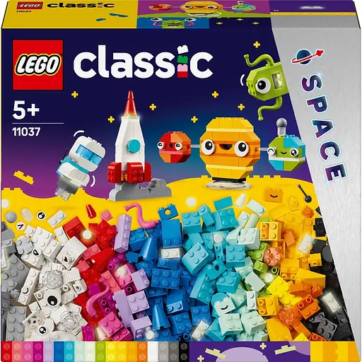 Уценка. Конструктор LEGO Classic Творческие космические объекты 450 деталей (11037)