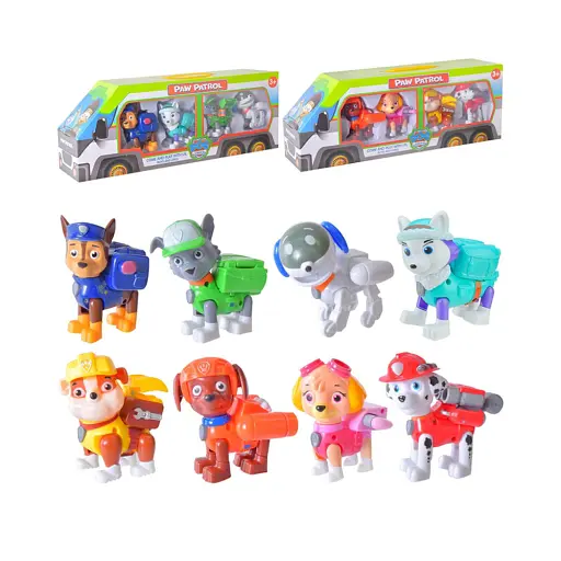 Набір ігровий Paw Patrol, 4 героя в наборі по 10.5 см, 41x10x15 см - фото 3