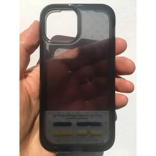 Оригинальный противоударный силиконовый чехол Tech21 для iPhone 12 Mini / 13 Mini Evo Check Black T21-8880 - фото 6