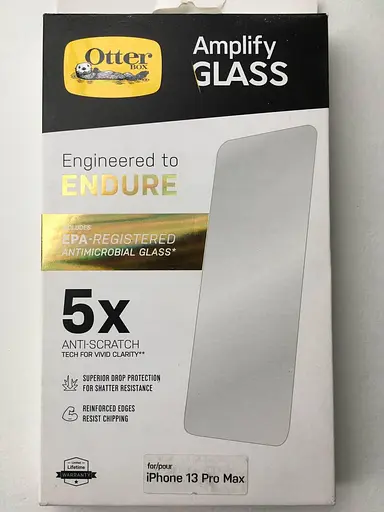 Захисне скло протиударне OtterBox Amplify Glass 5X для iPhone 13 Pro Max/14 Plus (6.7") (77-86013) - фото 2