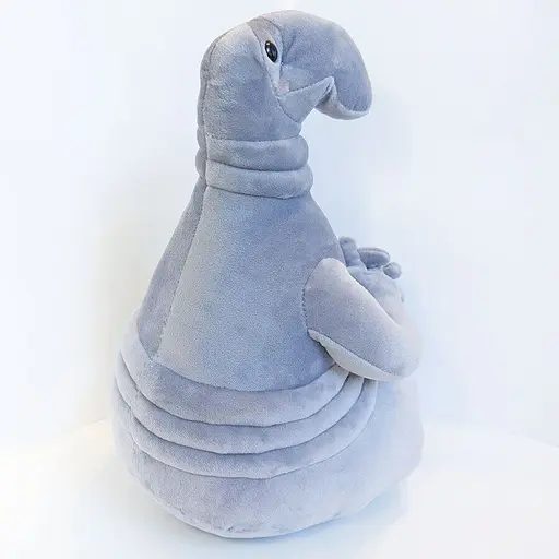 М'яка іграшка Почекун 38 см сірого кольору - фото 2