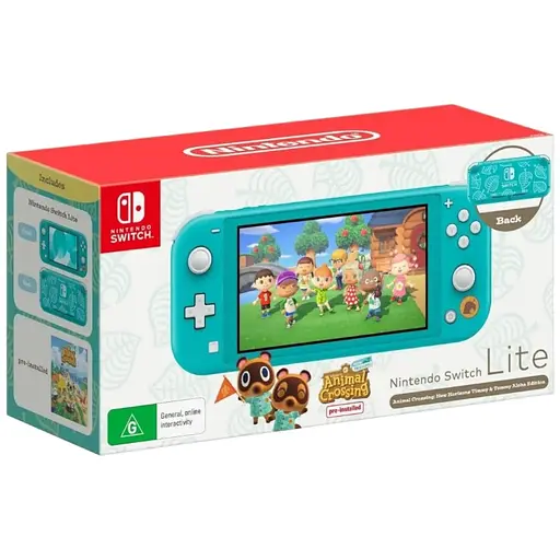 Ігрова приставка Nintendo Switch Lite портативна Animal Crossing New Horizons Timmy & Tommy Aloha Edition