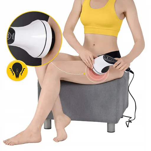 Антицелюлітний ручний масажер для тіла 4FIZJO Body Shaping 4 в 1 4FJ0557 White (P-5907739319111) - фото 11