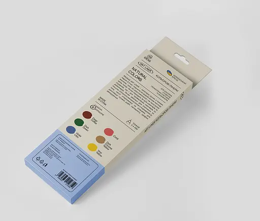 Набір кольорових лінерів, 6 кольорів, 6 set Natural colors, IDEA10-AL6NAT,99IDEAS - фото 3