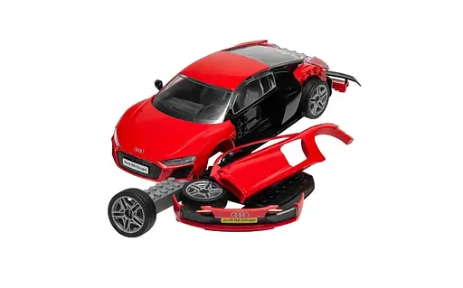 Конструктор Airfix суперкар Audi R8 Coupe QUICKBUILD червоний J6049 - фото 2