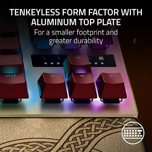 Клавіатура Razer Huntsman V3 Pro TKL RGB 84key Analog Optical Switches ENG Counter-Strike 2 Edition (RZ03-04982100-R3M1) - фото 5