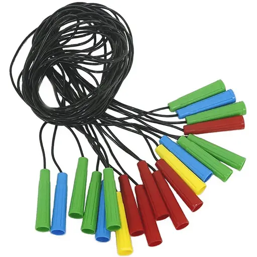 Скакалка черная 2,8м S0024 M-Toys 0,4см (4820154690515) МИКС - фото 1