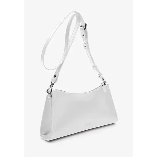 Жіноча шкіряна сумка Sally Baget біла - фото 1