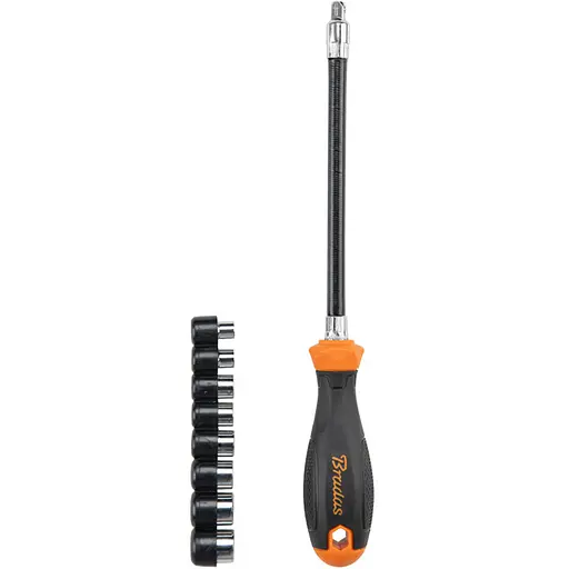 Гнучкий торцевий ключ Bradas HOME & GARAGE набір 5-12/270 мм DIY-SW10SET-E - фото 1