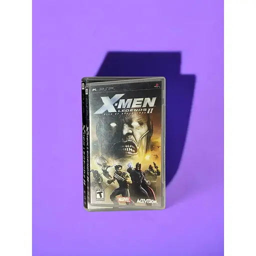 Лицензионный диск на PSP лицензия X-Men Legends II: Rise of Apocalypse