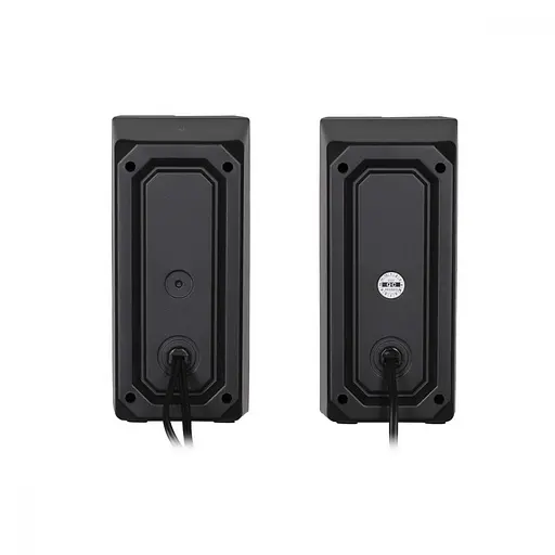 Мультимедийная акустика 2E PCS233 RGB 2.0 USB Black (2E-PCS233BK) - фото 4