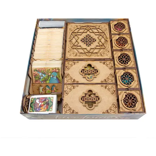 Органайзер Tower Rex П'ять каст + доповнення Five Tribes + Expansions (2303) - фото 1